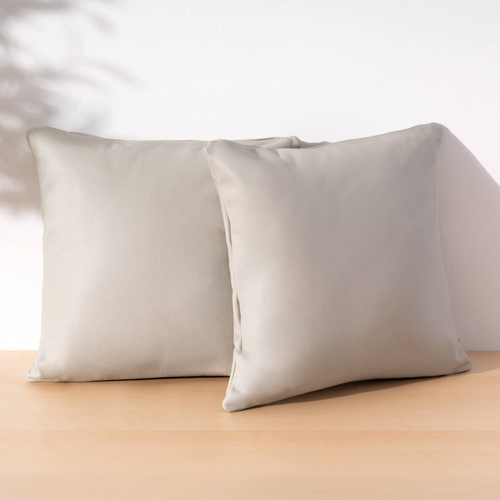 Stone Leather Pillow