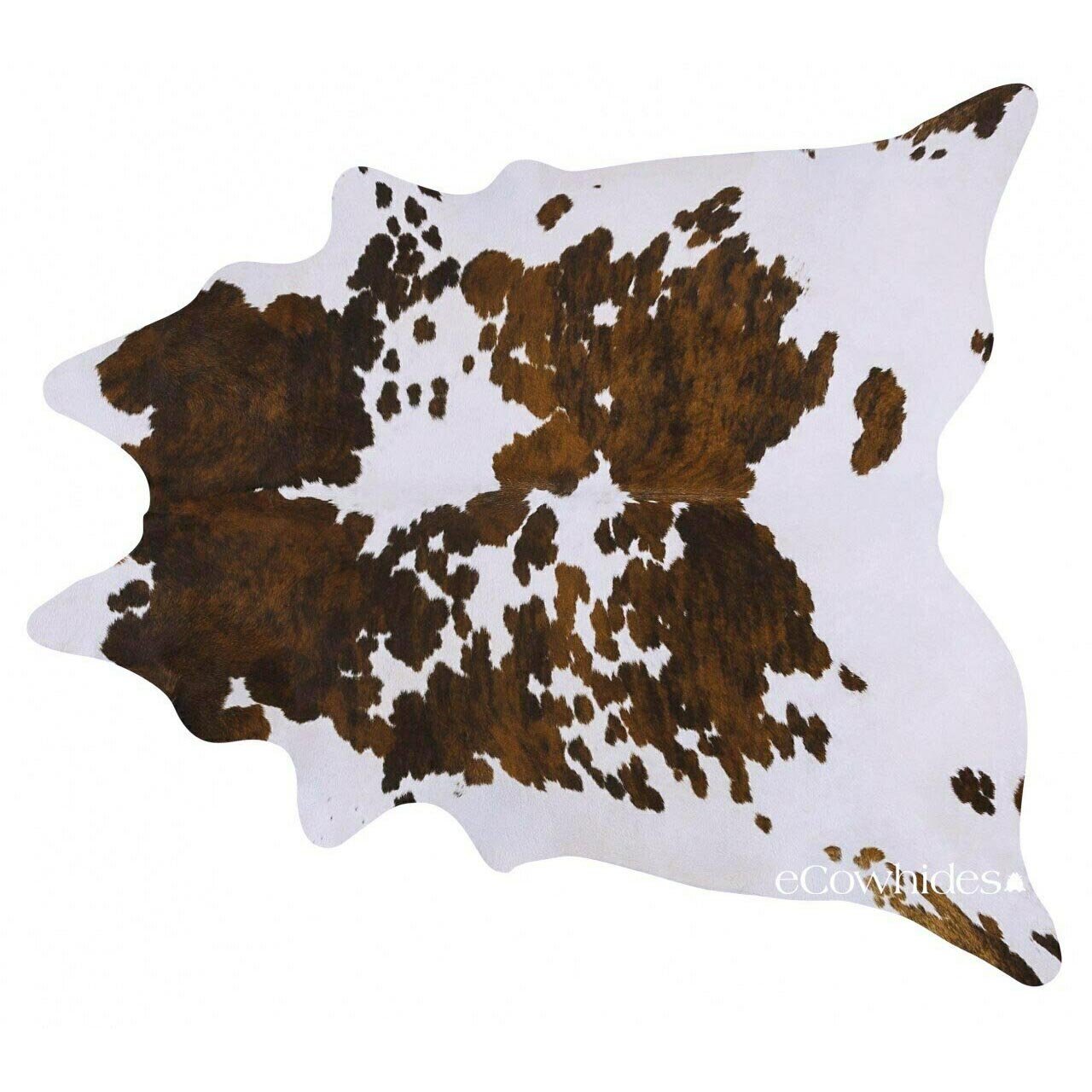 Large Cowhide Rug Tricolor Cowhide Rug Large Cow Skin rug Cow Hide 2024 Area Rug 5 x 6