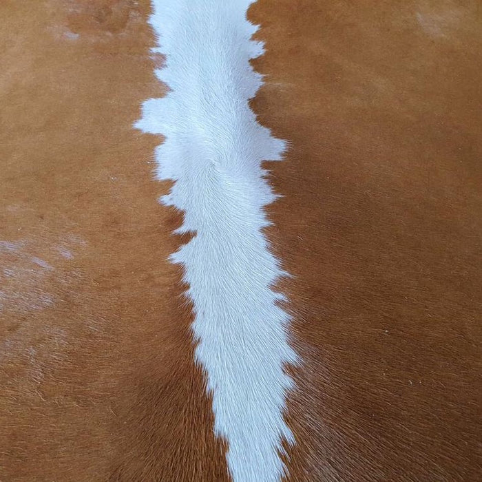 Hereford Brazilian Cowhide Rug: Xl , Natural Suede Leather | eCowhides