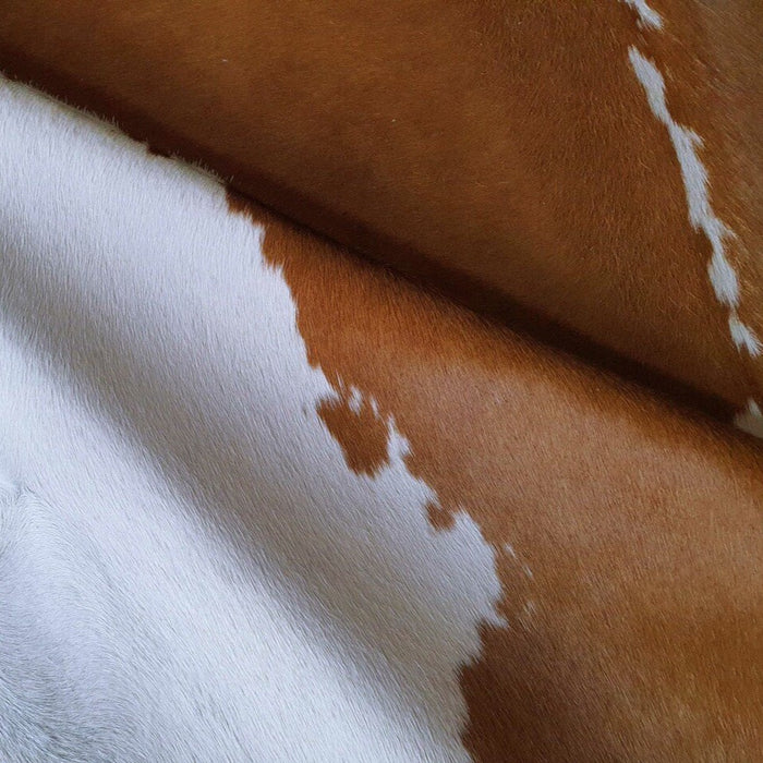 Hereford Brazilian Cowhide Rug: Xxl , Natural Suede Leather | eCowhides