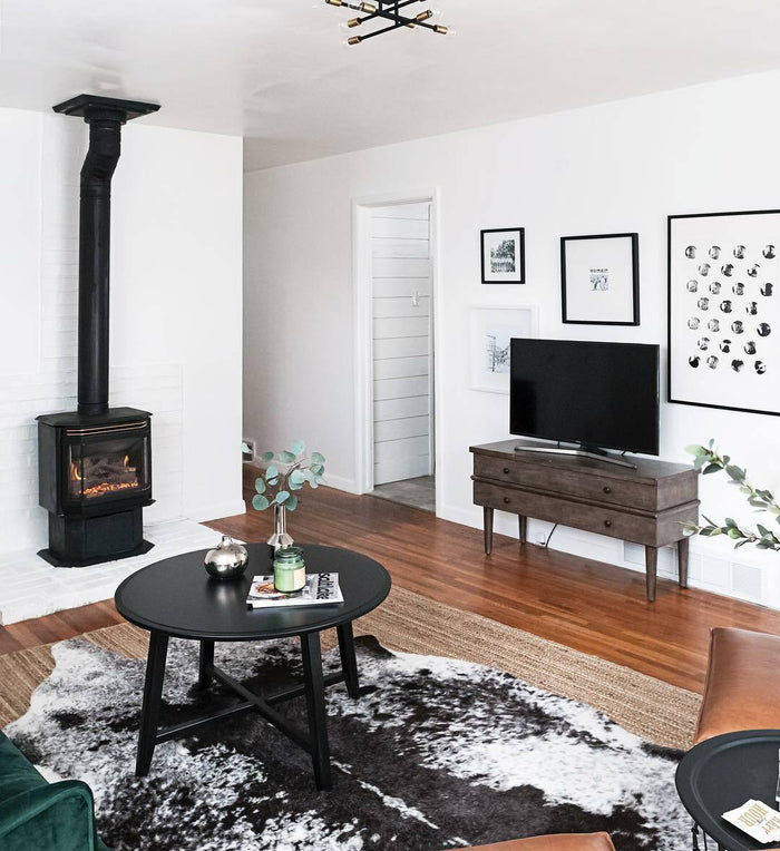 Salt And Pepper Black Brazilian Cowhide Rug: Xxl , Natural Suede Leather | eCowhides