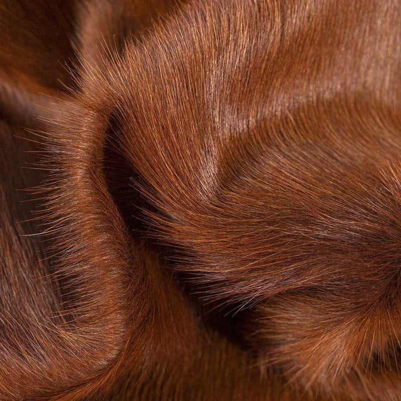 Dark Brown Brazilian Cowhide Rug: Xl , Natural Suede Leather | eCowhides