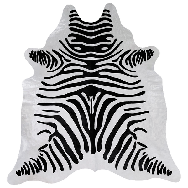 Zebra Cowhide Rug: Uniquely Exotic Décor Accent