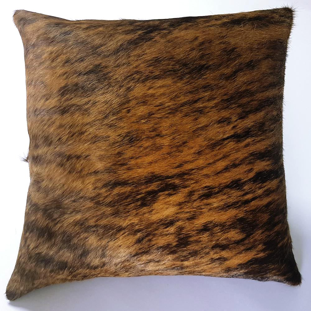 eCowhides Brindle Cowhide Pillow