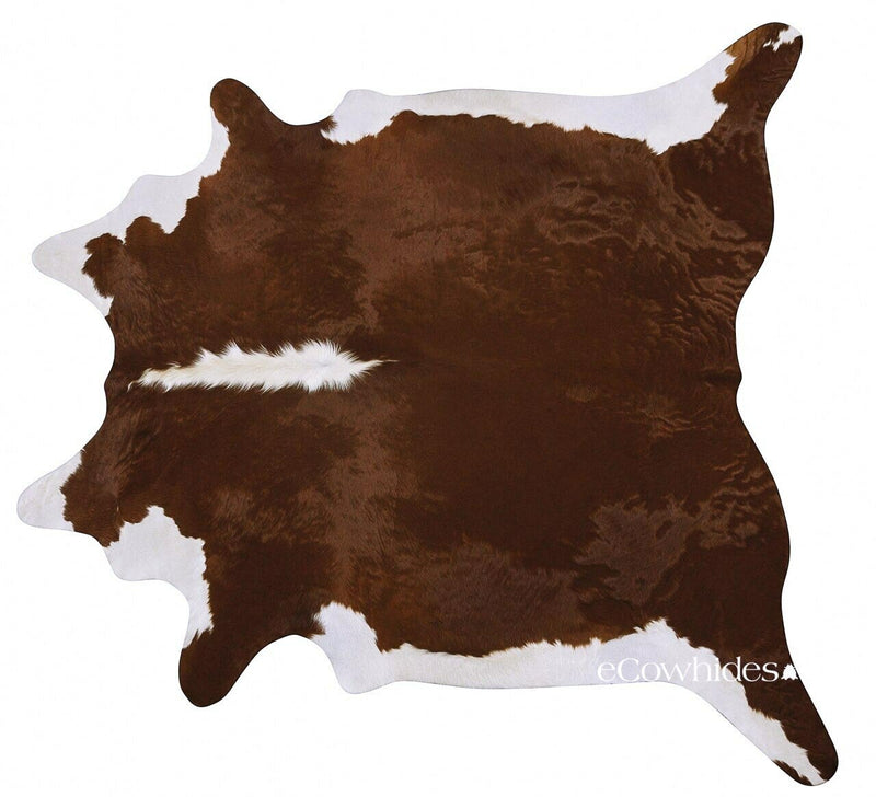 Hereford Brazilian Cowhide Rug: Xl , Natural Suede Leather | eCowhides