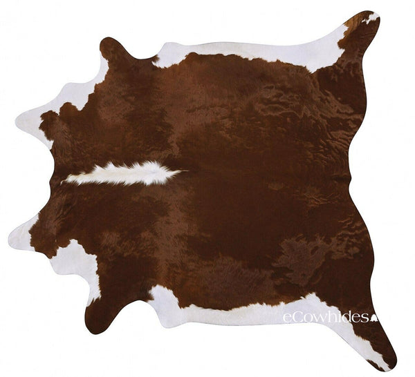 Hereford Brazilian Cowhide Rug: Xxl , Natural Suede Leather | eCowhides
