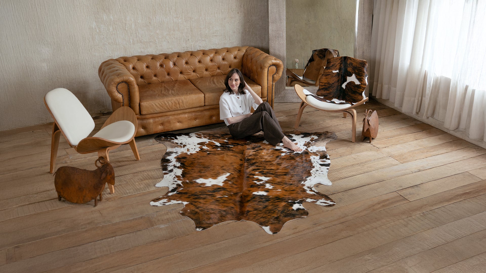 Western Inspired Cowhide Decor by eCowhides