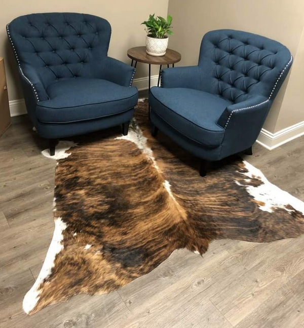 3 Uses For A Cowhide Rug in the Basement
