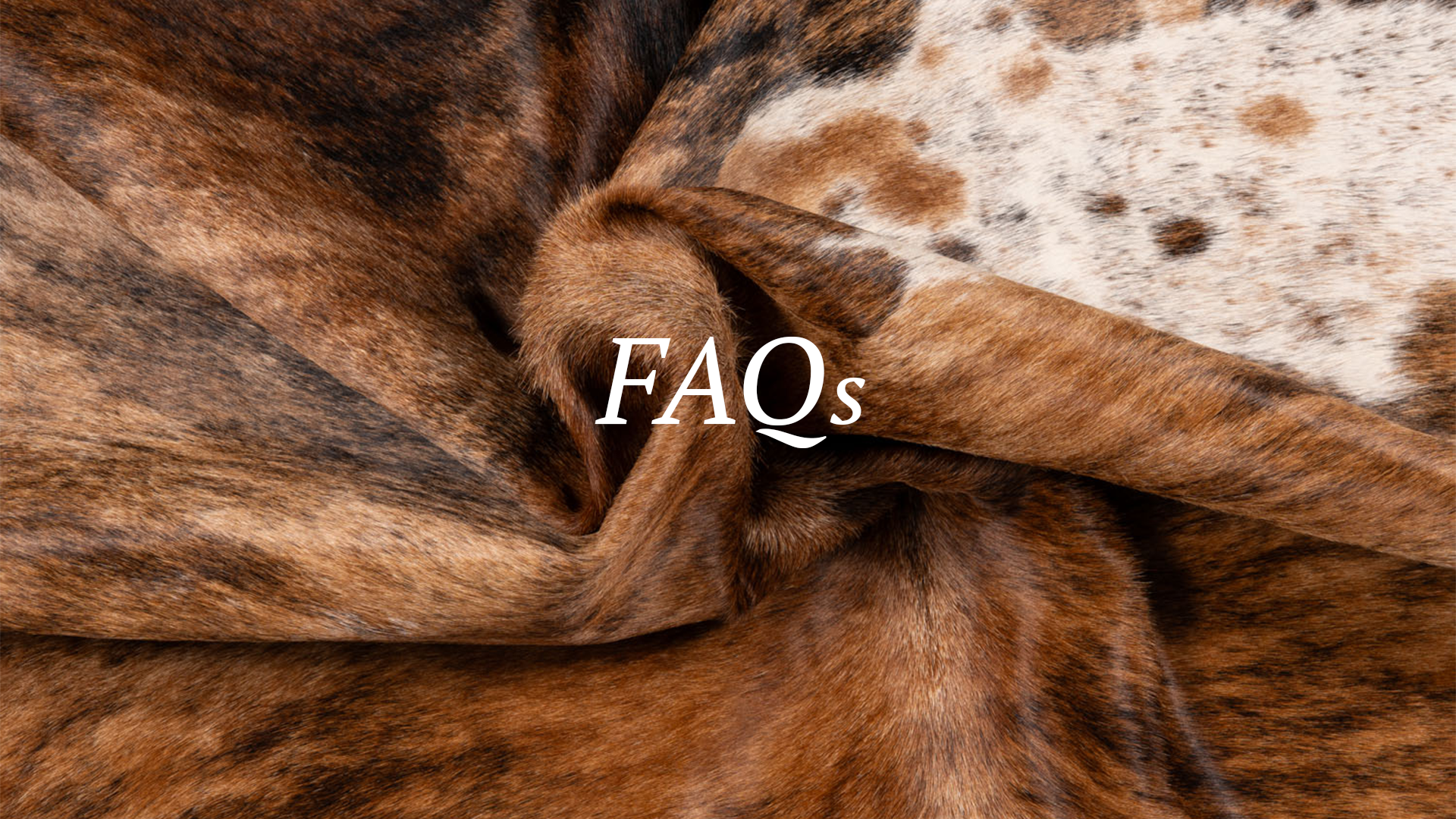 Frequently Asked Questions About Cowhide Rugs by eCowhides