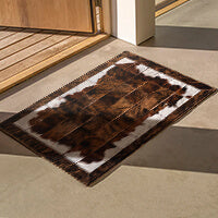 Stylish 2x3 Cowhide Floor Mats Small Rugs eCowhides US