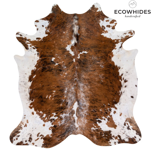 vintage cowhide rug