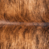 Brazilian Brindle Cowhide Rug Size 6'11" L x 6'6" W 1039