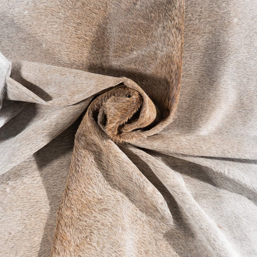 Brazilian Grey Palomino Cowhide Rug Size 7'10" L x 7'9" W 1069