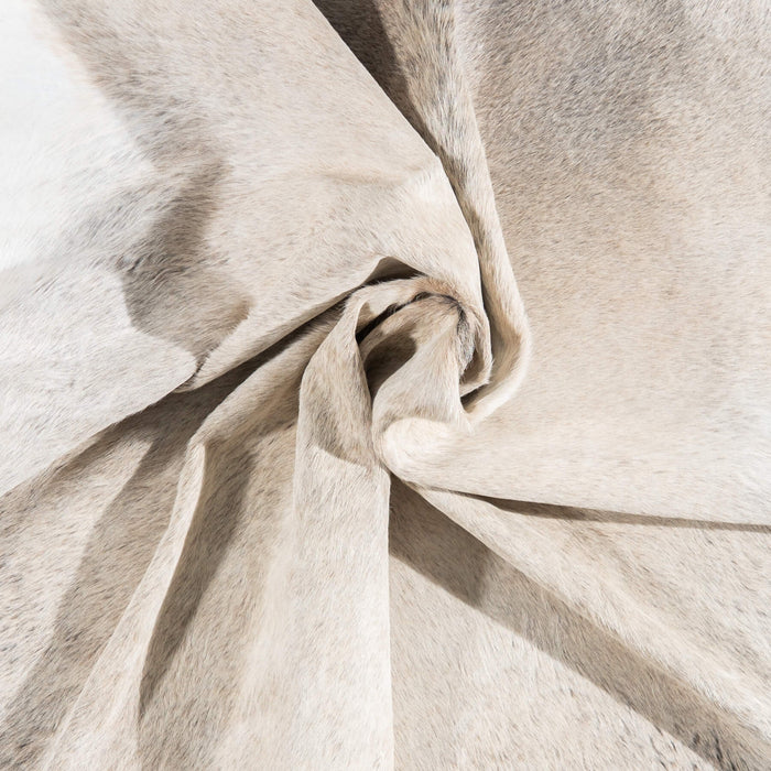 Brazilian Grey Palomino Cowhide Rug Size 7'10" L x 6'7" W 1075