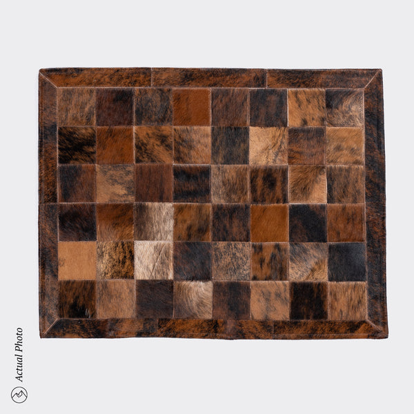 Cowhide Floor Mat Rug Size 3 x 2 Feet F-108