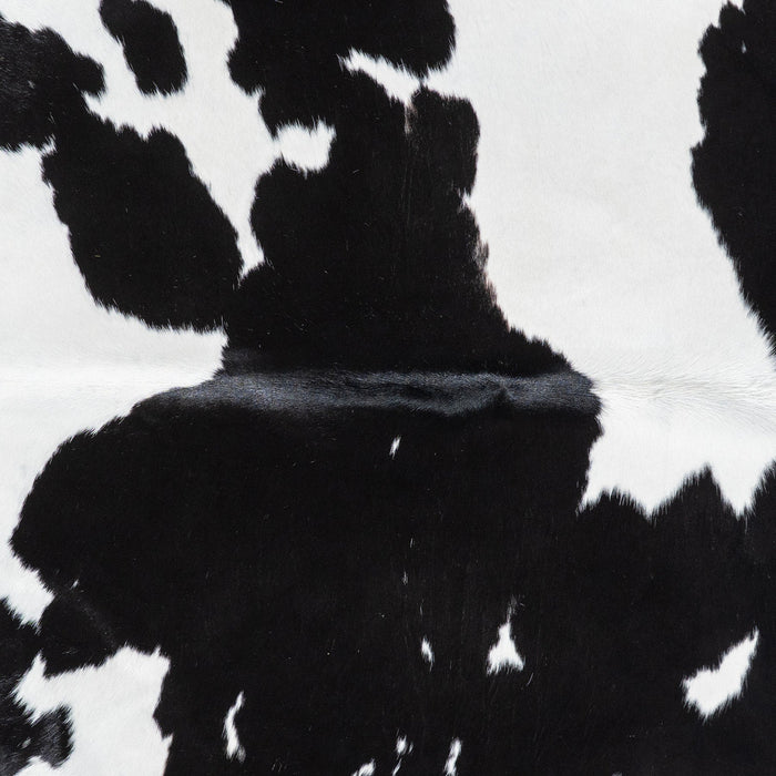Brazilian Black and White Cowhide Rug Size 8'1" L x 6'7" W 1118
