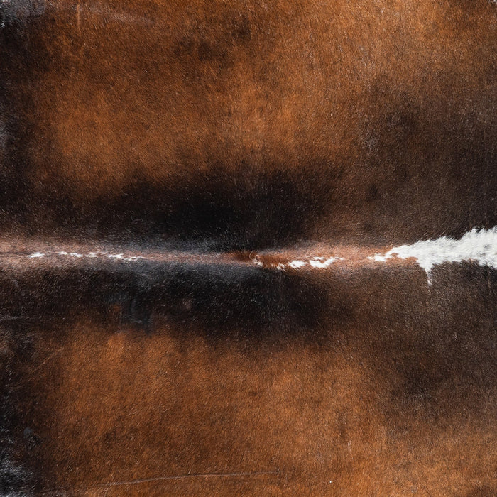 Brazilian Mahogany Cowhide Rug Size 8'0" L x 7'5" W 1149