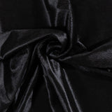 Brazilian Solid Black Cowhide Rug Size 6'11" L x 7'2" W 1160