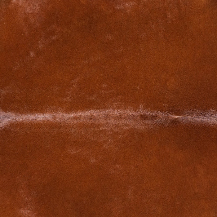 Brazilian Brown Cowhide Rug Size 6'7" L x 6'6" W 1189