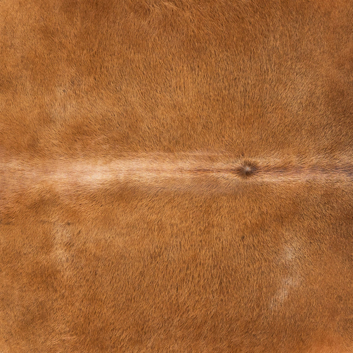 Brazilian Brown Cowhide Rug Size 7'7" L x 7'3" W 1194
