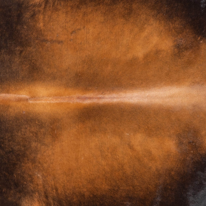 Brazilian Mahogany Cowhide Rug Size 7'10" L x 6'10" W 1200