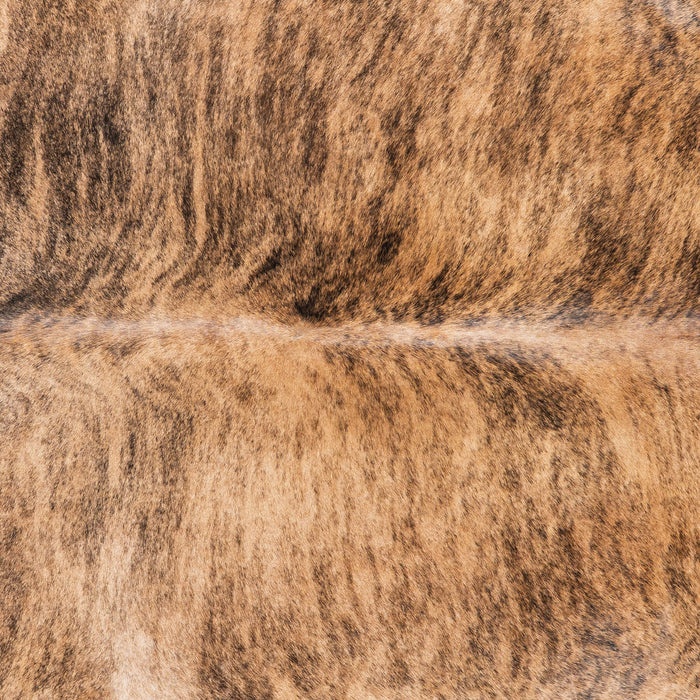 Brazilian Brindle Cowhide Rug Size 7'7" L x 6'8" W 1209