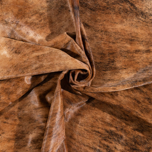 Brazilian Brindle Cowhide Rug Size 7'9" L x 6'5" W 1210