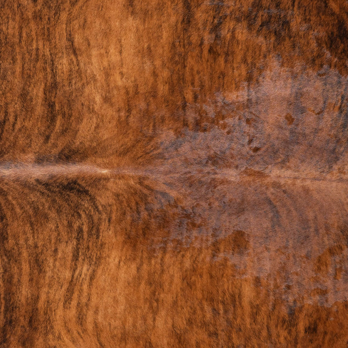 Brazilian Brindle Cowhide Rug Size 7'9" L x 6'6" W 1216