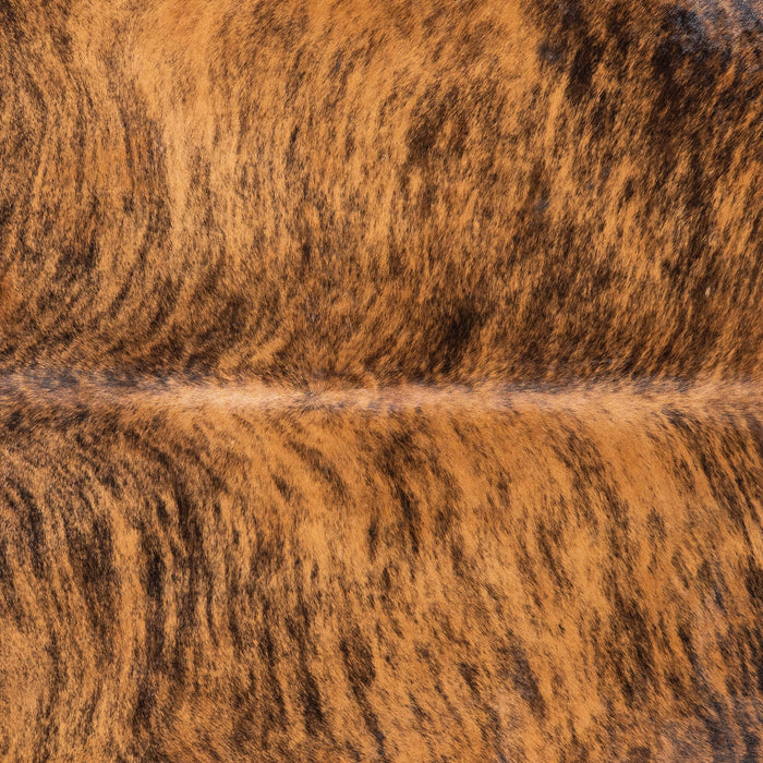 Brazilian Brindle Cowhide Rug Size 8'0" L x 7'0" W 1218