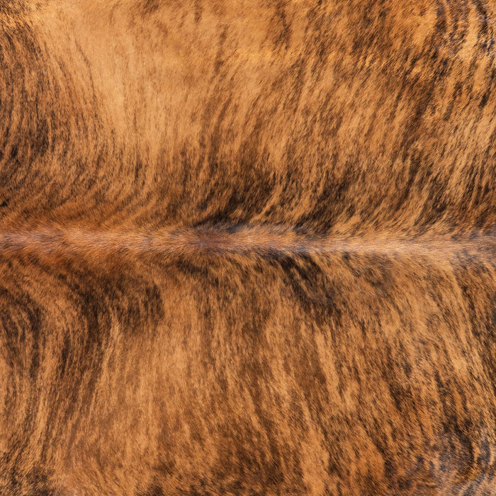 Brazilian Brindle Cowhide Rug Size 7'11" L x 7'4" W 1221