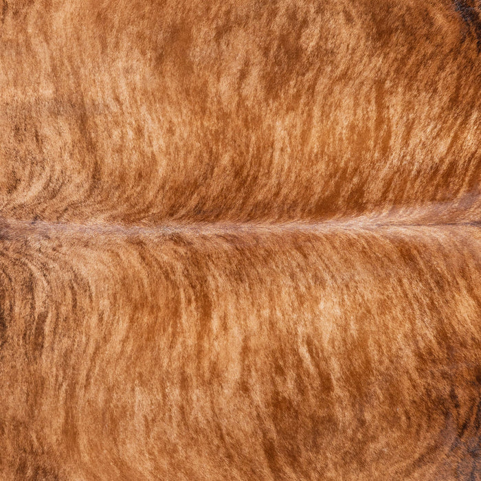 Brazilian Brindle Cowhide Rug Size 8'3" L x 7'3" W 1222