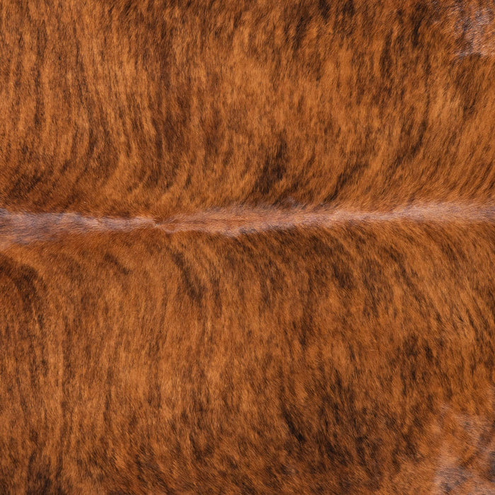 Brazilian Brindle Cowhide Rug Size 7'8" L x 7'1" W 1230