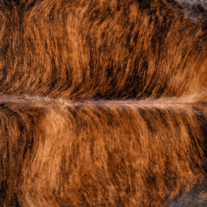 Brazilian Brindle Cowhide Rug Size 8'0" L x 7'8" W 1235