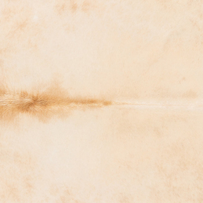 Brazilian Beige Cowhide Rug Size 7'5" L x 6'3" W 1245