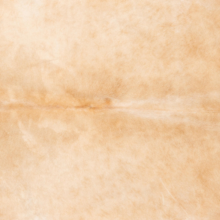 Brazilian Beige Cowhide Rug Size 7'9" L x 7'4" W 1251