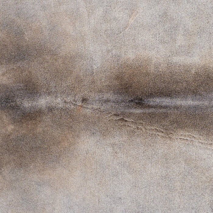 Brazilian Grey Palomino Cowhide Rug Size 6'7" L x 5'5" W 1297