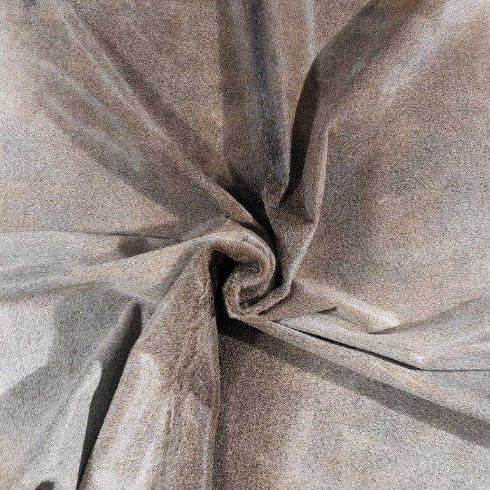 Brazilian Grey Palomino Cowhide Rug Size 6'7" L x 5'5" W 1297