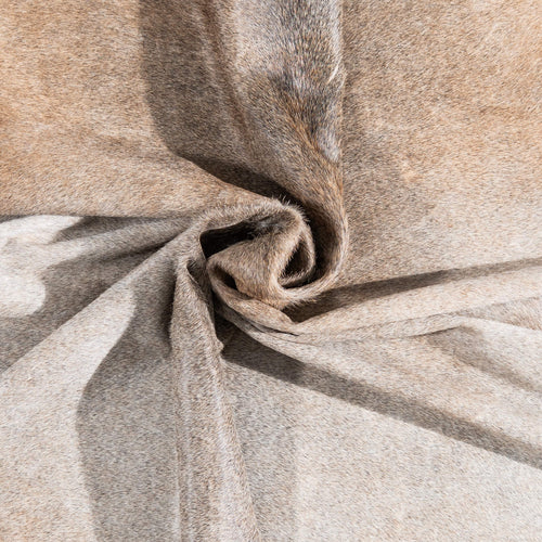 Brazilian Grey Palomino Cowhide Rug Size 6'11" L x 5'10" W 1300