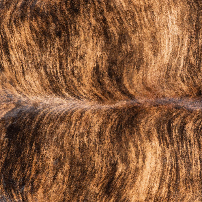 Brindle Cowhide Rug Size 7'2" L x 6'9" W 1311