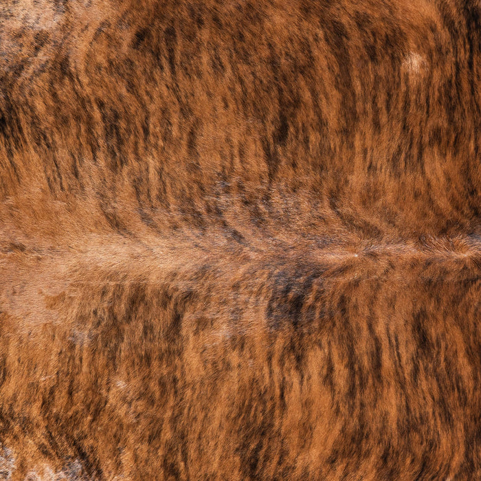 Brindle Cowhide Rug Size 7'6" L x 6'7" W 1314