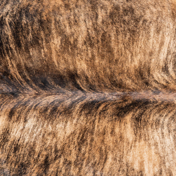 Brindle Cowhide Rug Size 7'3" L x 6'6" W 1316