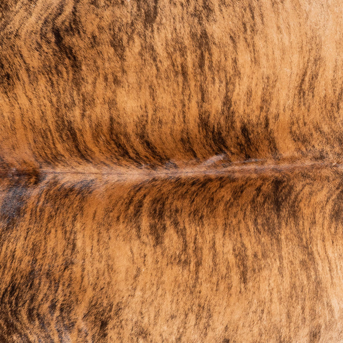 Brindle Cowhide Rug Size 6'11" L x 6'6" W 1327