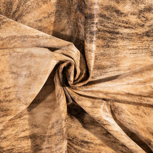 Brazilian Brindle Cowhide Rug Size 7'2" L x 6'2" W 1330