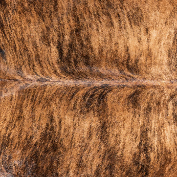 Brindle Cowhide Rug Size 7'7" L x 6'10" W 1337
