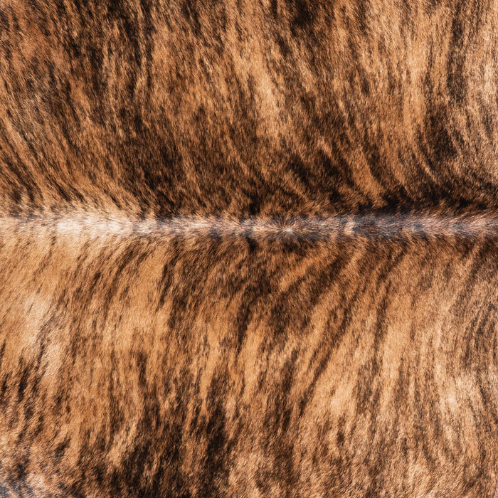 Brindle Cowhide Rug Size 7'5" L x 6'6" W 1338