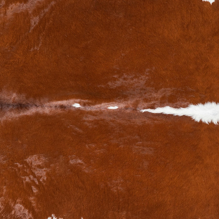 Brazilian Hereford Cowhide Rug Size 8'3" L x 7'9" W 1358