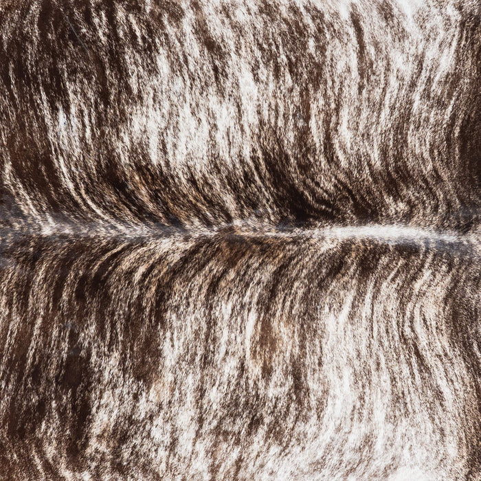 Light Brindle Cowhide Rug Size 7'6" L x 7'4" W 1372
