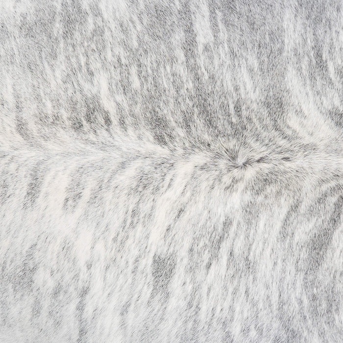 Light Brindle Cowhide Rug Size 6'4" L x 5'2" W 1374