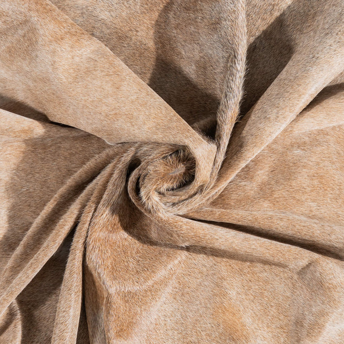 Brazilian Grey Palomino Cowhide Rug Size 7'11" L x 7'2" W 1377