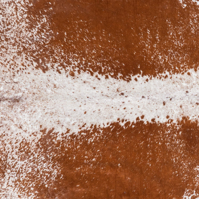 Brown Salt and Pepper Cowhide Rug Size 8'5" L x 7'2" W 1390
